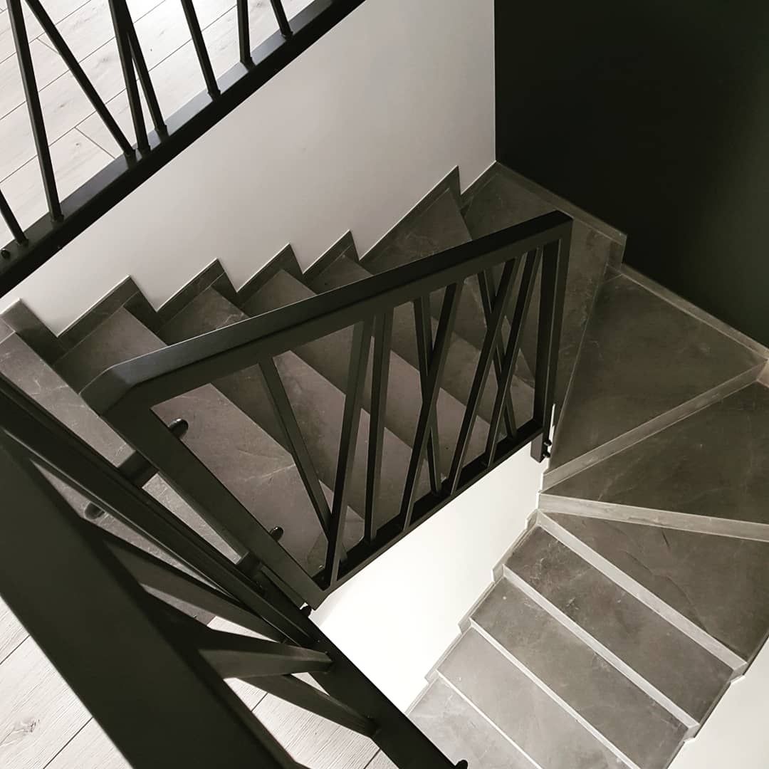 Balustrada balustrady balkon barierka schody stalowe