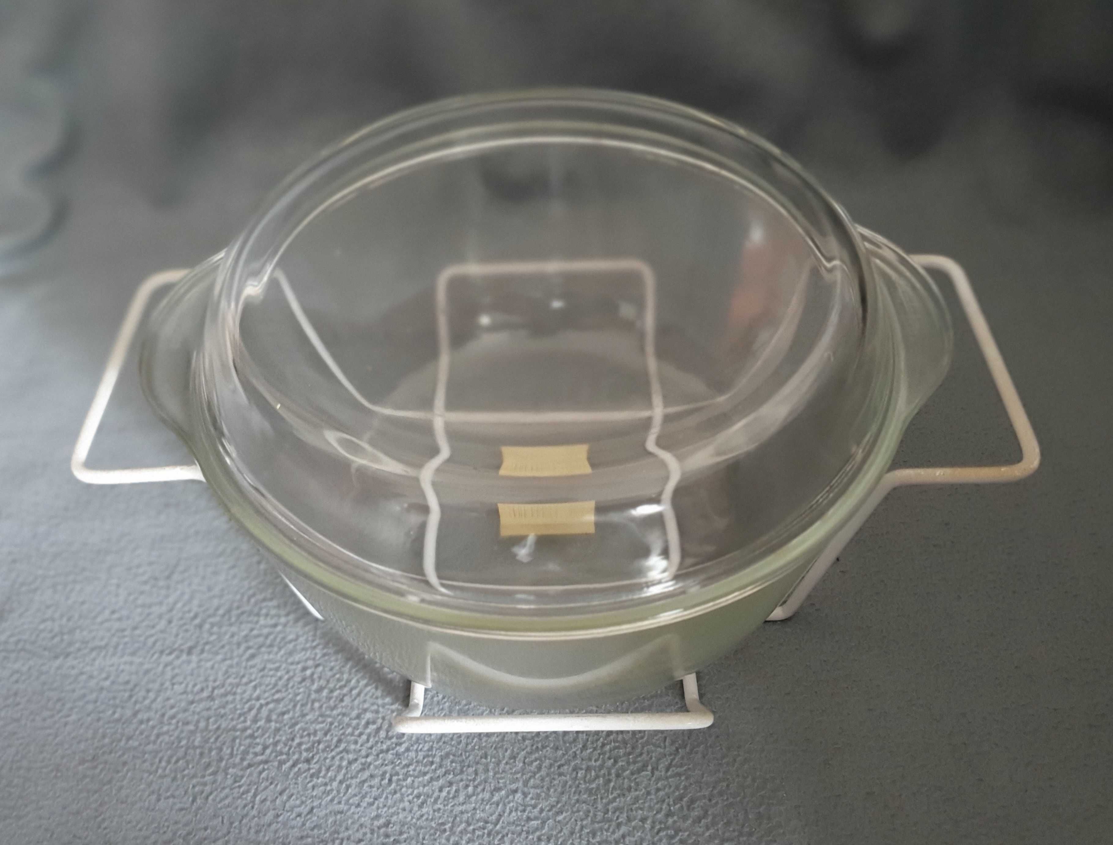 Pyrex com base - Borcam Pasabahce - vintage