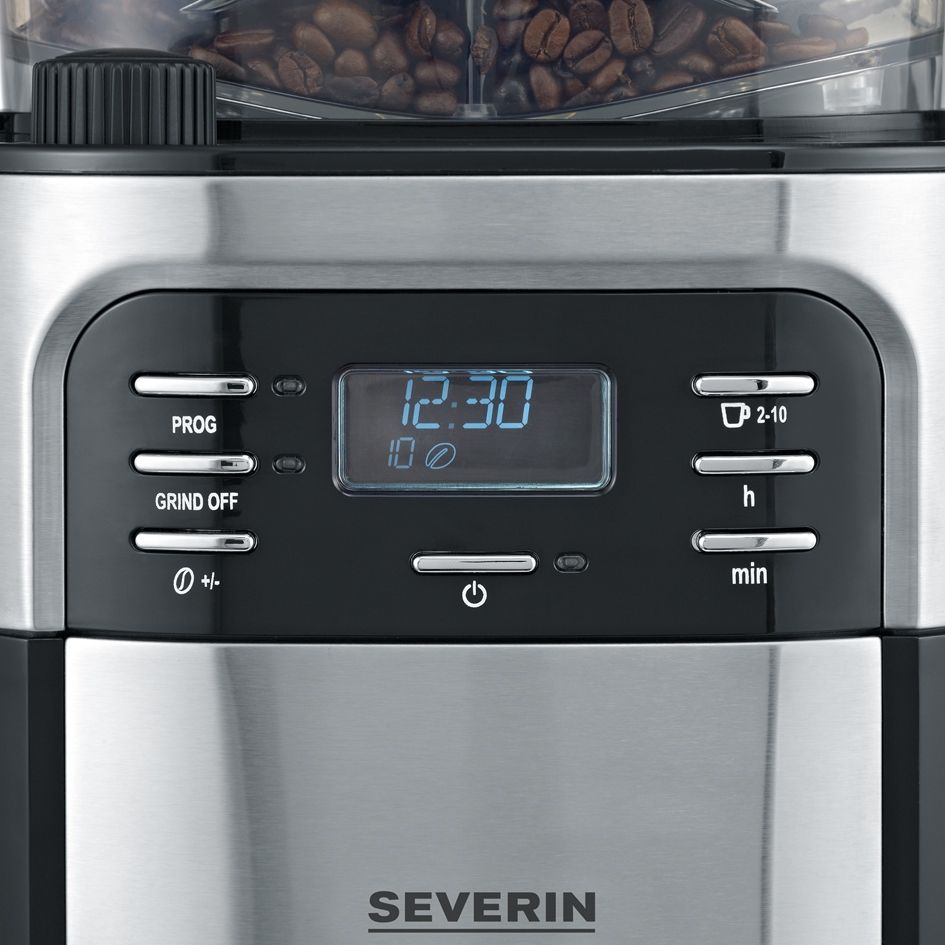Ekspres przelewowy Severin KA4810 1,25 l srebrny/szary brak dzbanku