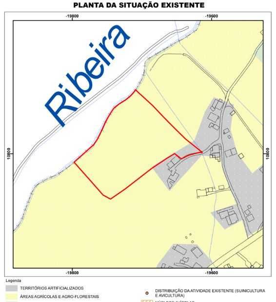 Terreno plano misto 12.880 m2 Rego da Murta, Ferreira do Zêzere