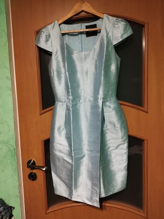 Sukienka SIMPLE - błękitna, rozmiar 36