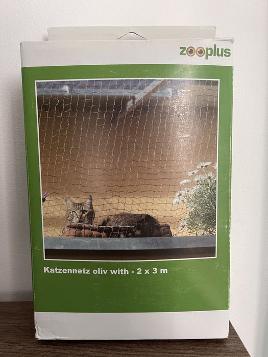 Siatka na balkon dla kota