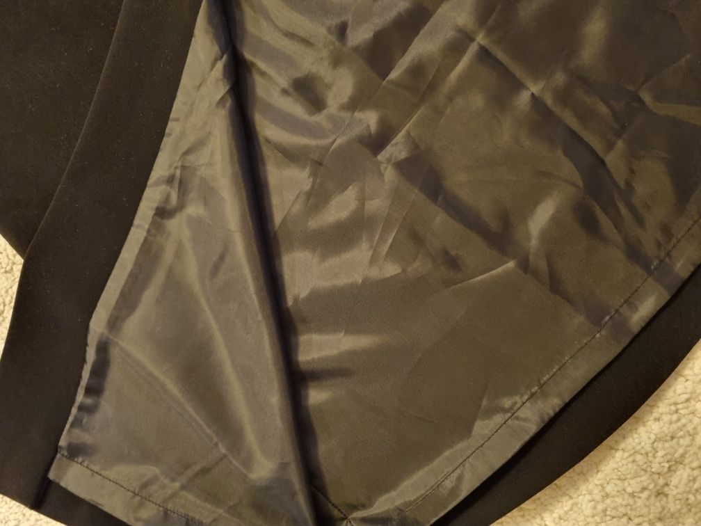 Długa spódnica 38 M 10 LE SUIT czarna spódnica maxi midi spódniczka