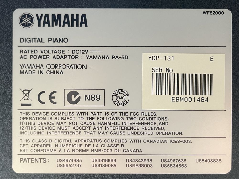 Електронне піаніно фортепіано Yamaha YDP-131