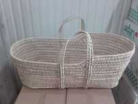 alcofa para bebe em palhinha