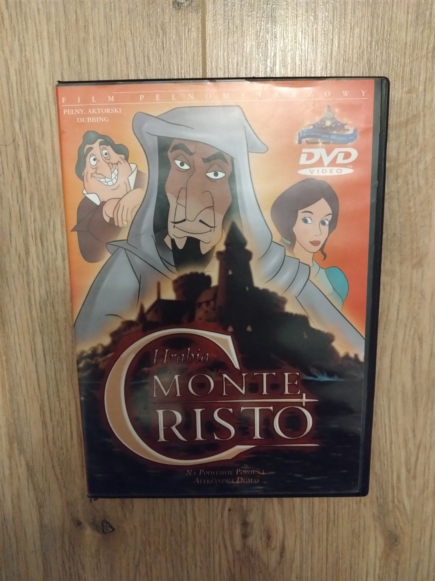 Film DVD Hrabia Monte Christo animowany