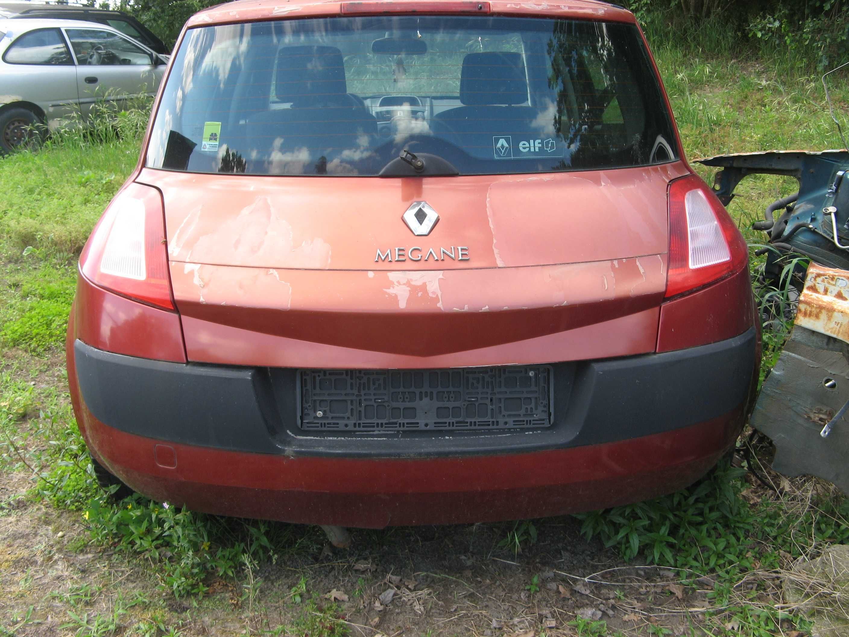 Renault Megane 1598cm benzyna na czesci lpg 2004r