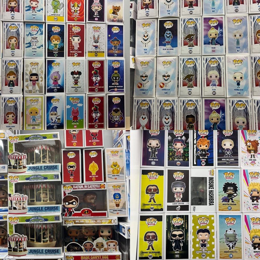 500 figurek funko pop + gratisy