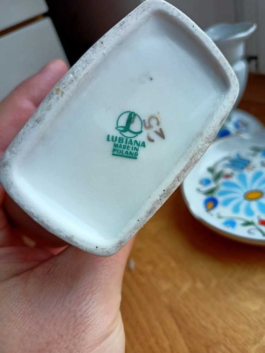 Zestaw LUBIANA wazon świecznik popielniczka Na wspaniały prezent