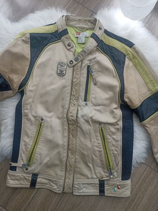 Шкіряна Мотокуртка Diesel