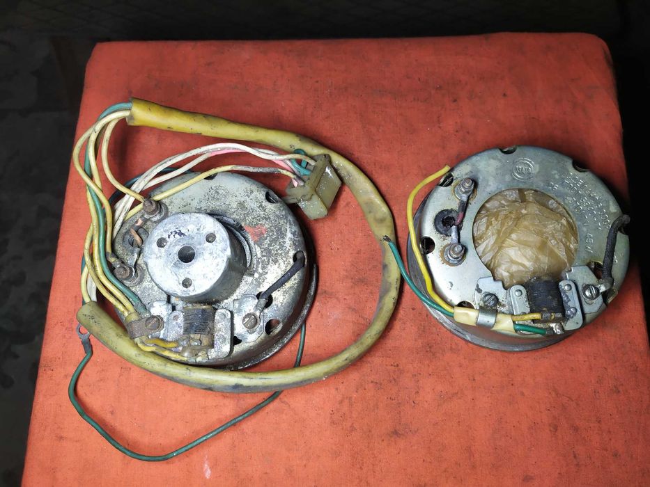 Комплект зажигания в сборе на мопед Карпаты, Рига (движки В50, В50М)