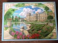 Puzzle Blenheim Pałac ogród 1000