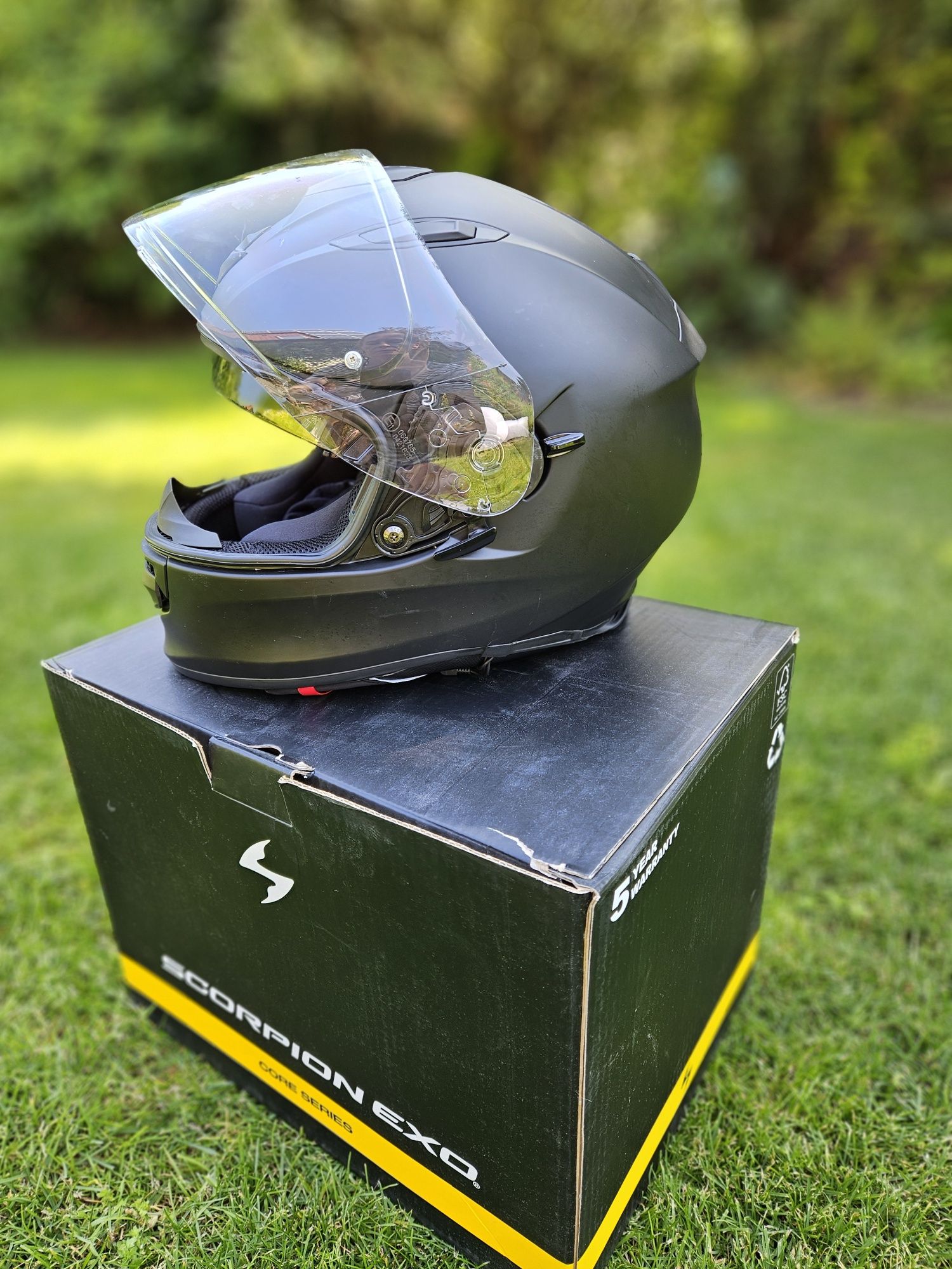 Kask Scorpion EXO-491 Black Matt  XS