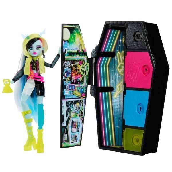 Monster High Staszysekrety Frankie Stein Neon