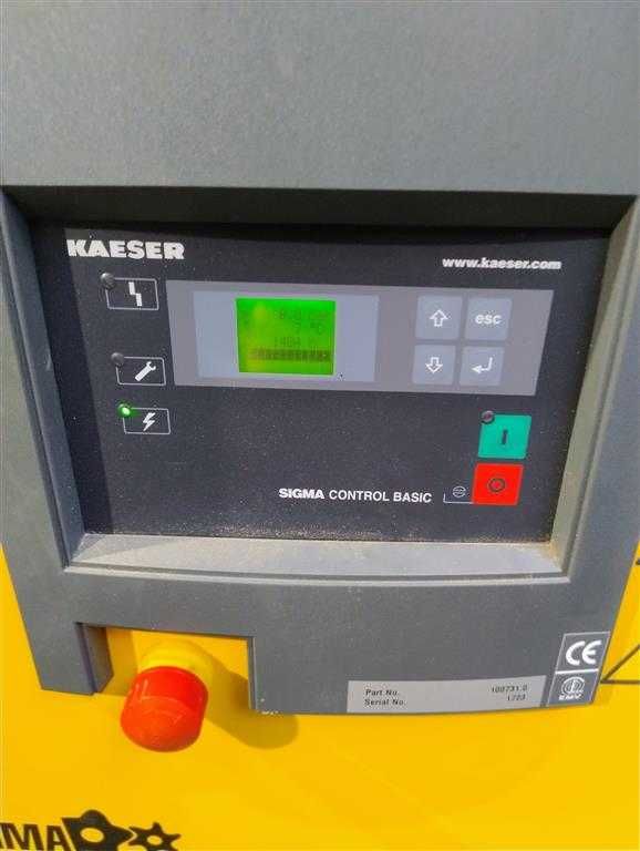 SPRAWNA!!! Sprężarka śrubowa KAESER SM12 7,5kW 1,2m3/min S015511
