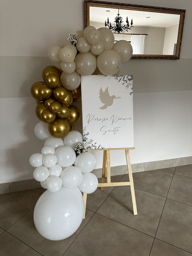 Ścianka balonowa / ścianka do zdjęć na ślub, wesele, chrzest, urodziny