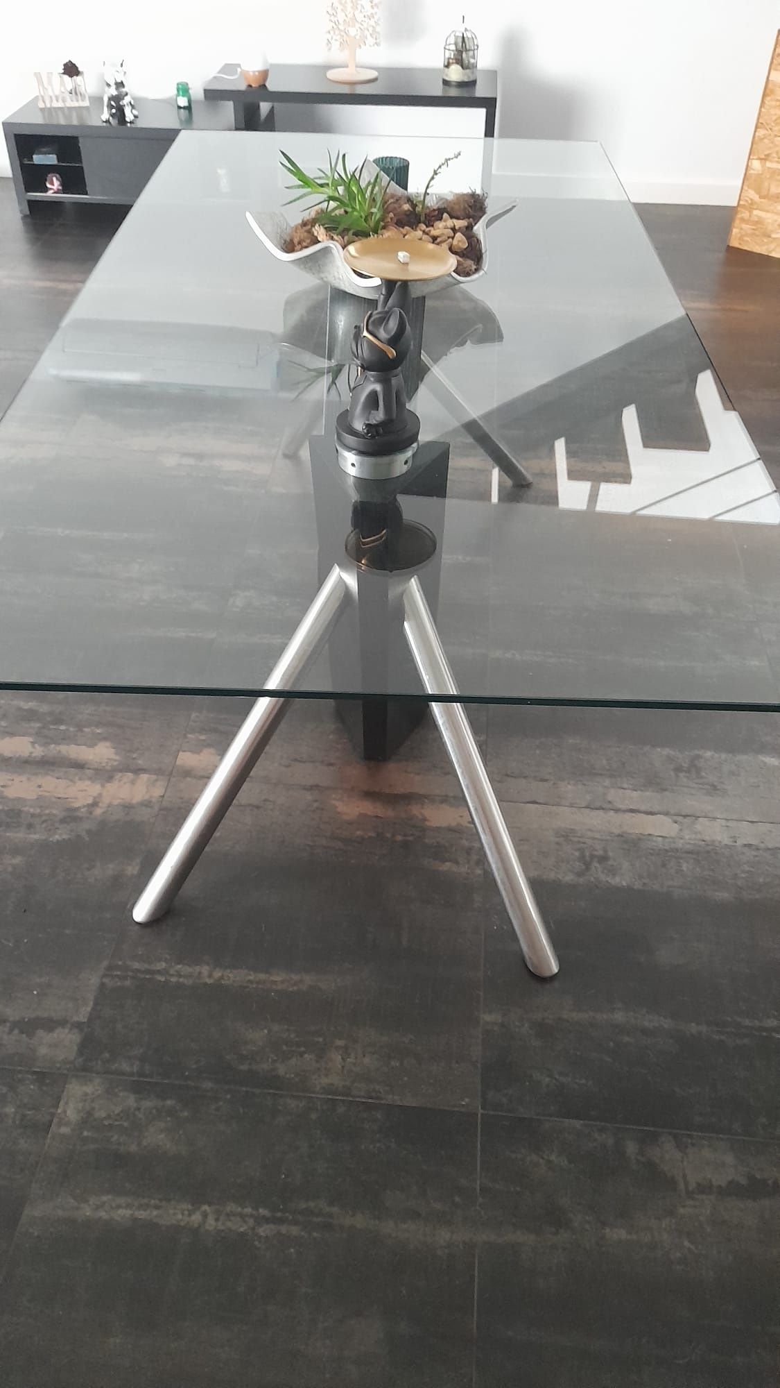 Mesa de Jantar em Vidro