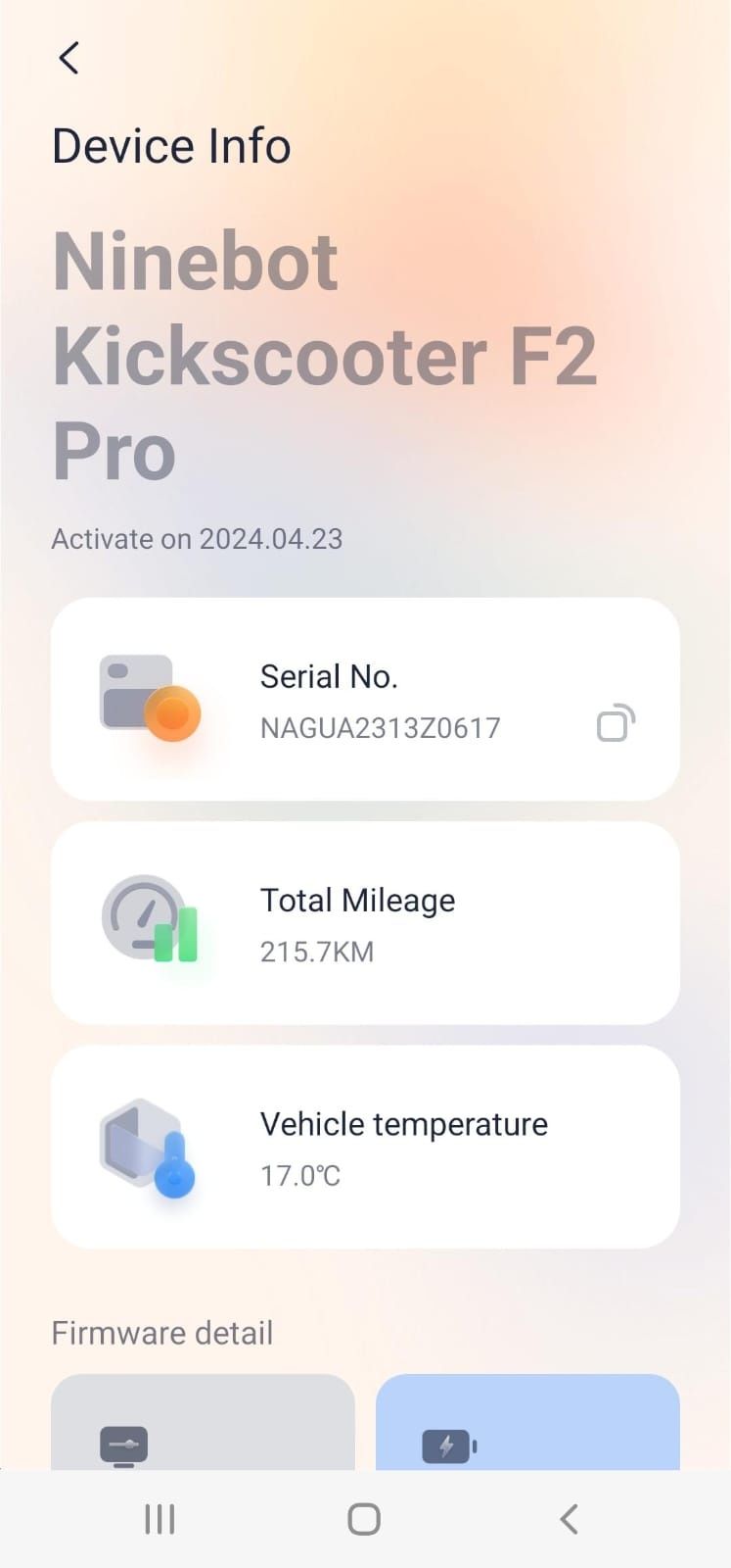 Scooter segway ninebot f2pro