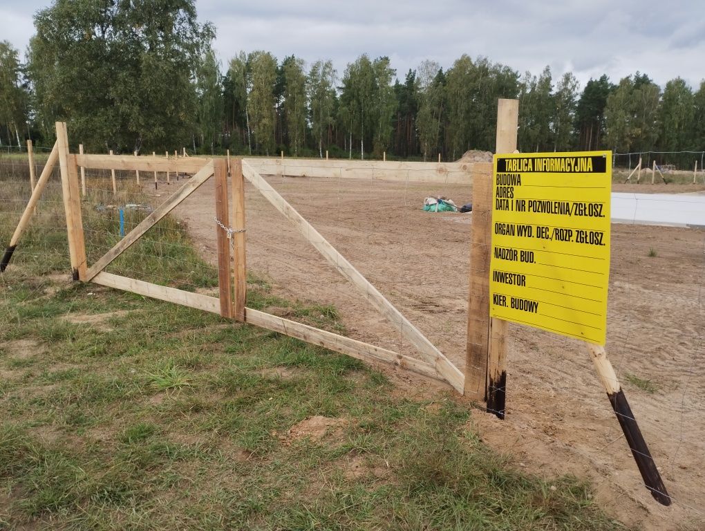 Ogrodzenie Tymczasowe Budowlane Torun siatka leśna już 16 zł. za mb