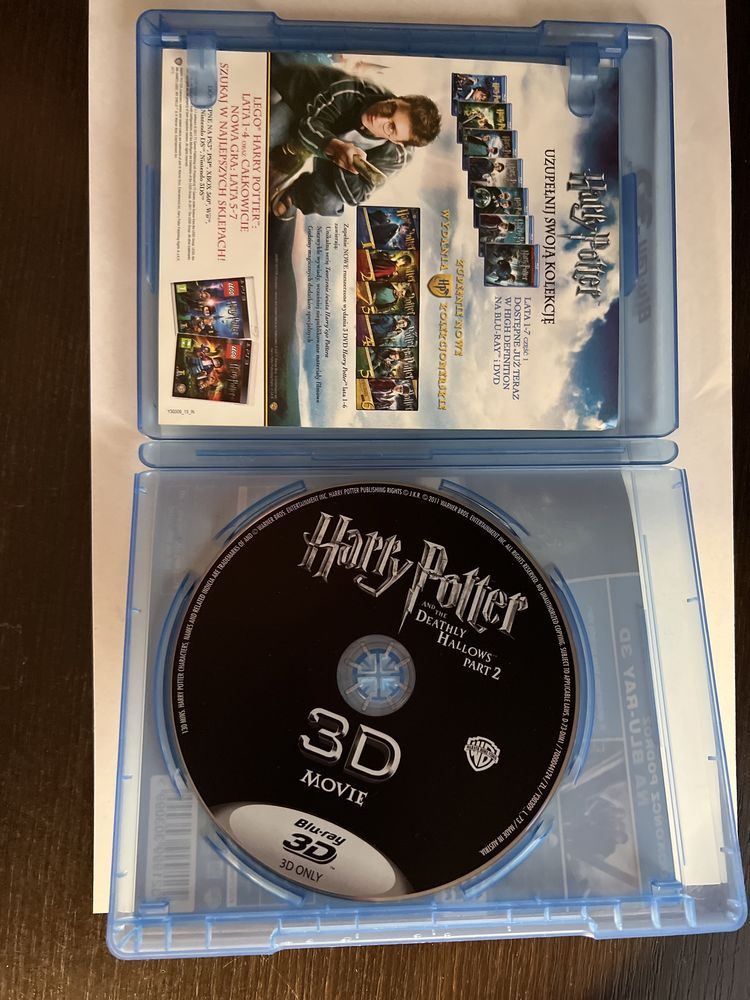 Harry Potter i Insygnia Śmierci cz. 2 3D Blu ray