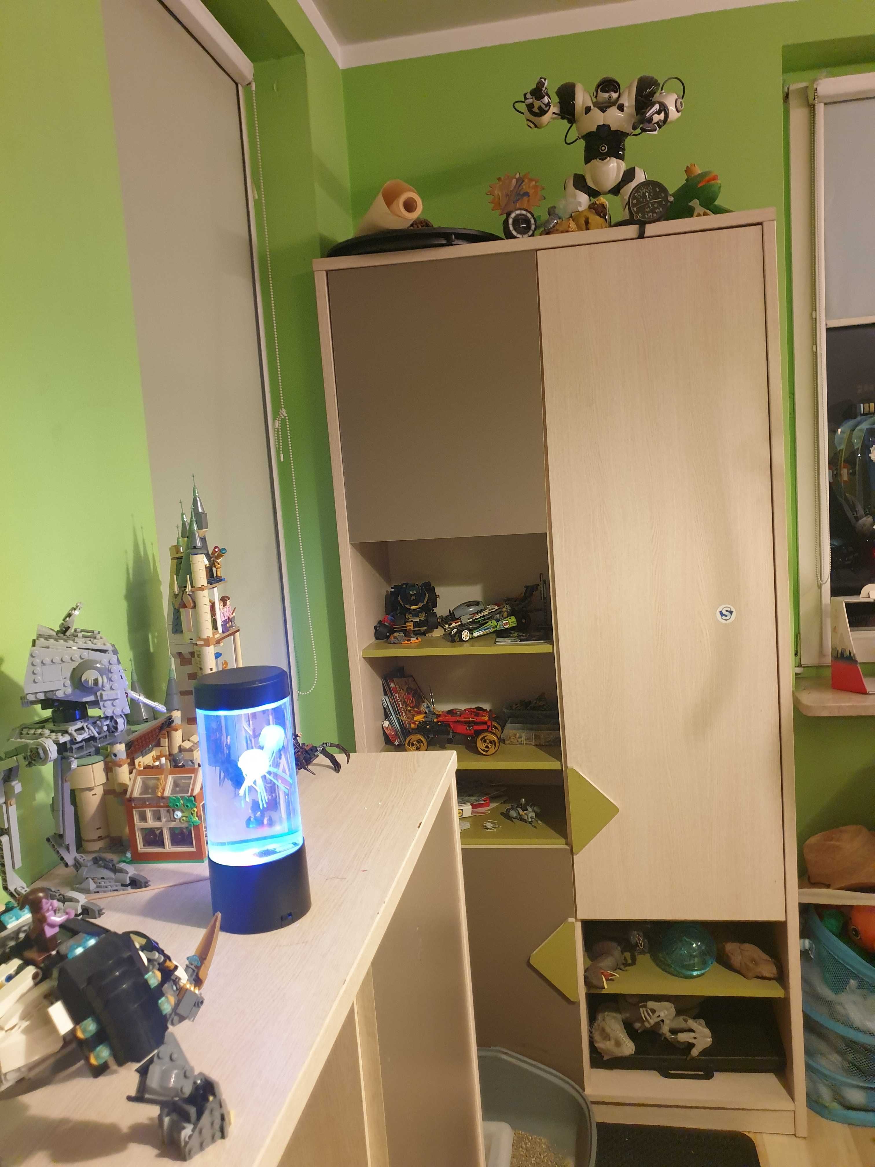 zestaw mebli dziecięcych BRW łóżko piętrowe, szafa, regał