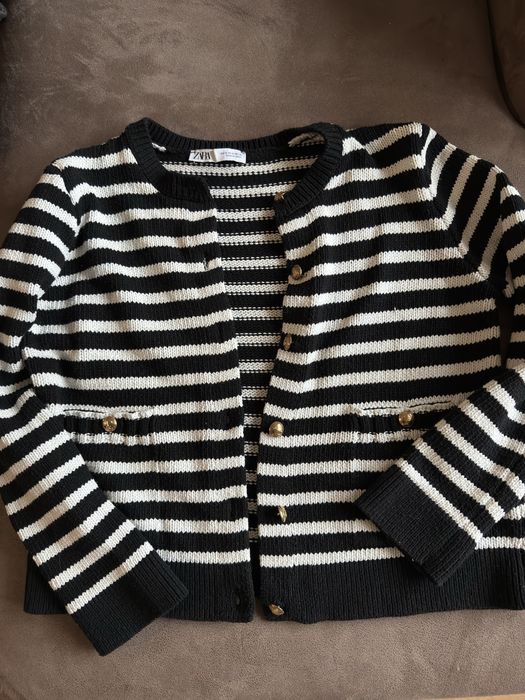 Кадиган Zara в смужку