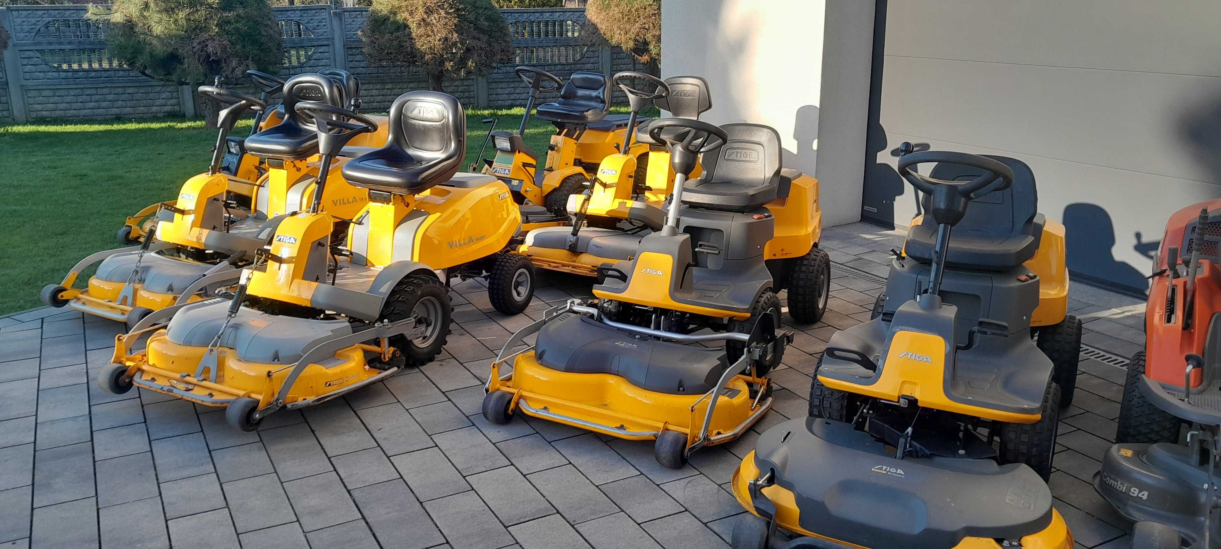 Kosiarka traktorek husqvarna honda stiga castel iseki .