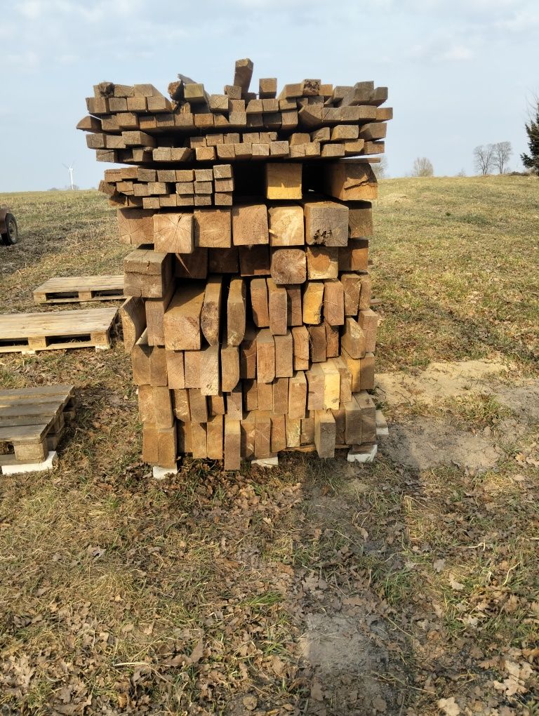 Krokwie, słupy, łaty swierk