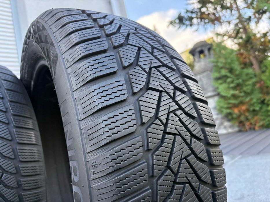 4szt zimowe 215/55R17 Uniroyal 7-5,7mm 2021r świetny stan! Z837 gwaran