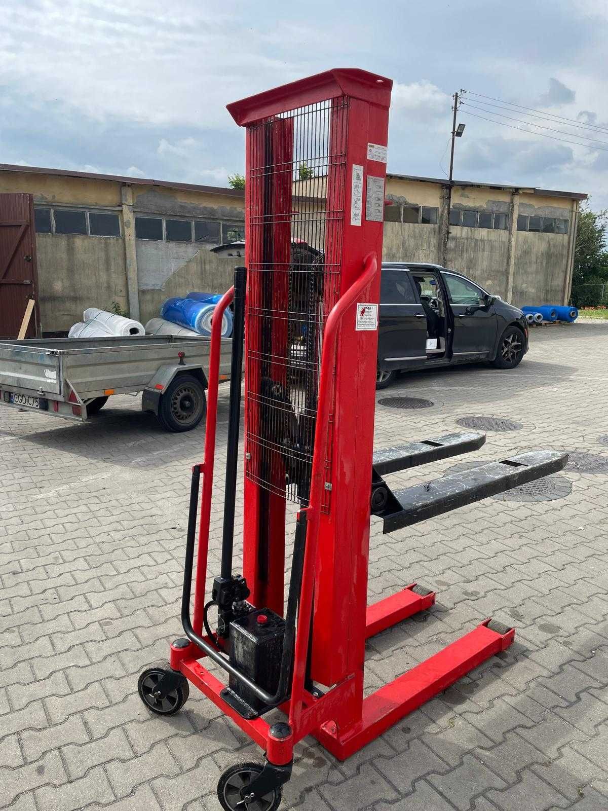Wózek paletowy ręczny BELET F6R – udźwig 630 kg, podnoszenie 1,6 m