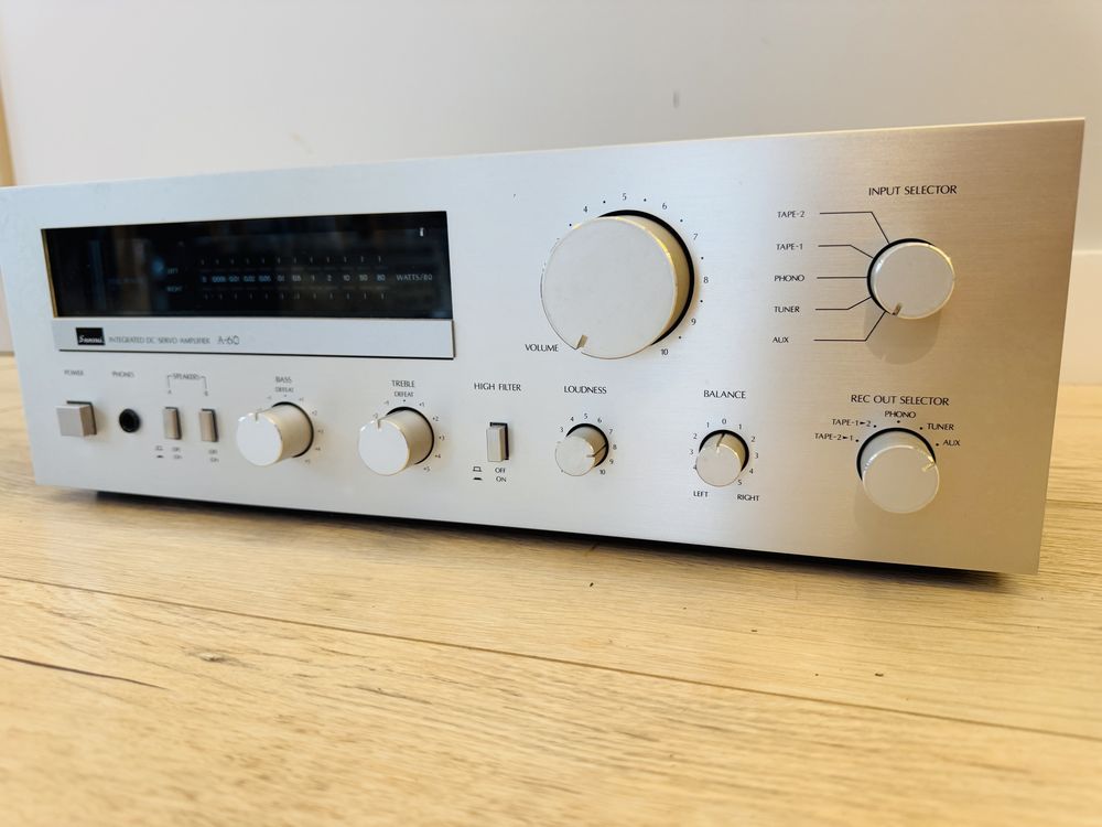 Sansui A-60 wzmacniacz hifi. Ideany.