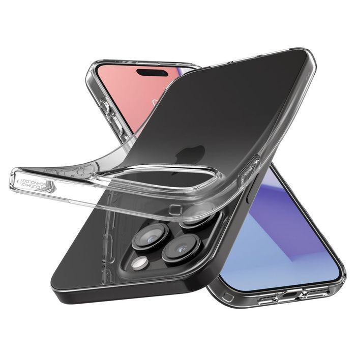 Etui Spigen Liquid Crystal do iPhone 15 Pro Max - Przezroczyste