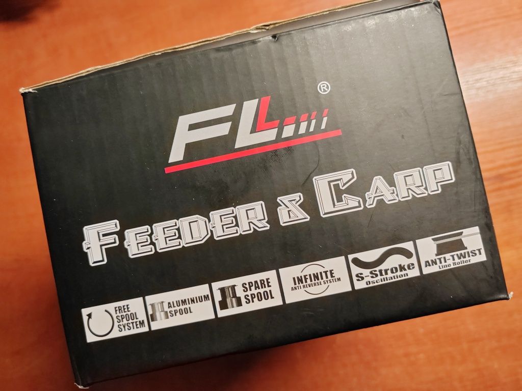 Kolowrotek karpiowy FL TB12-50FR FEEDER & CARP