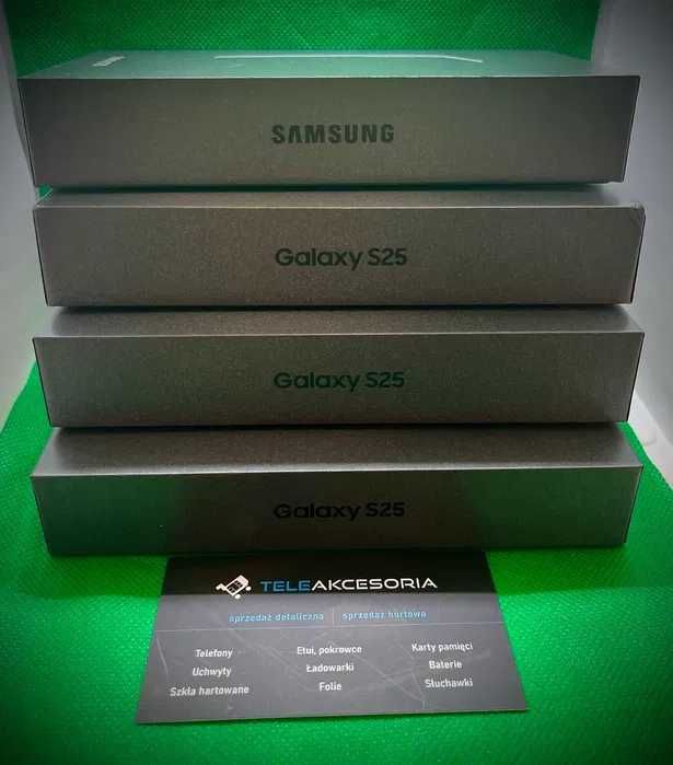 SAMSUNG S25 | 12/128GB | Silver |Teleakcesoria | Piotrków AUCHAN