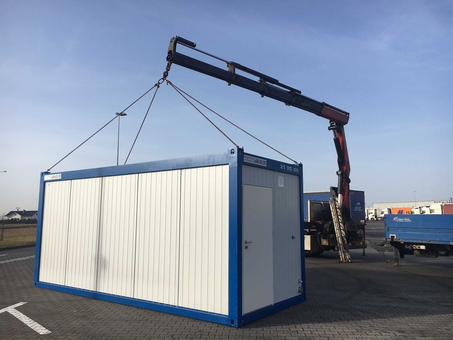 Kontener biurowy z WC - WYNAJEM POZNAŃ