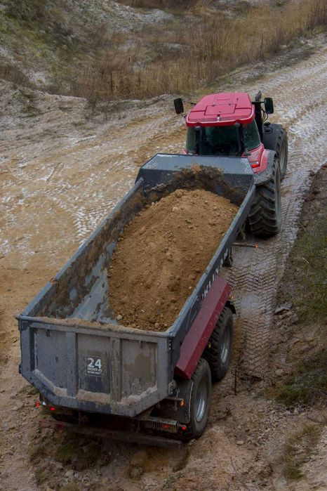 Przyczepa skorupowa budowlana PRONAR T701HP i inne modele