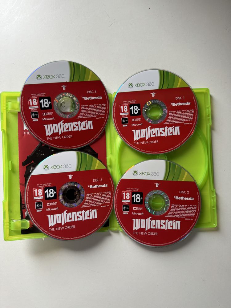 Wolfenstein the new order xbox 360