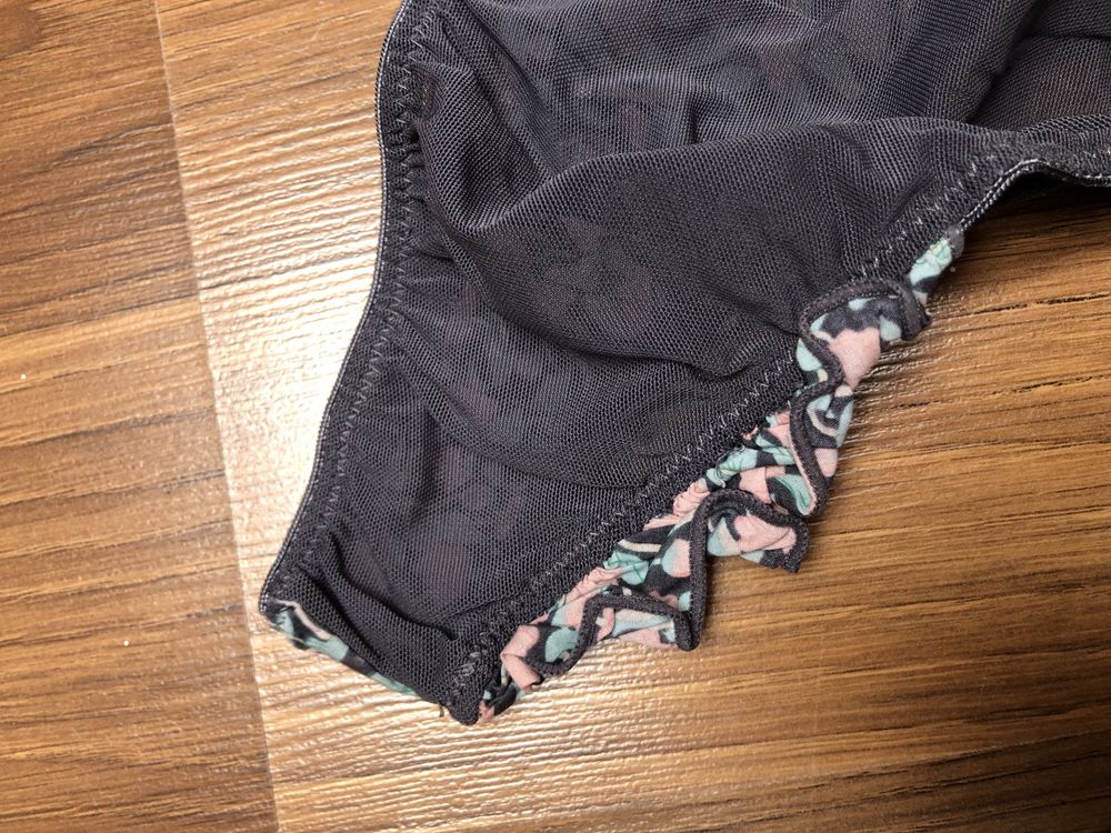 Figi w kwiaty z siateczką Topshop rozmiar 38/40