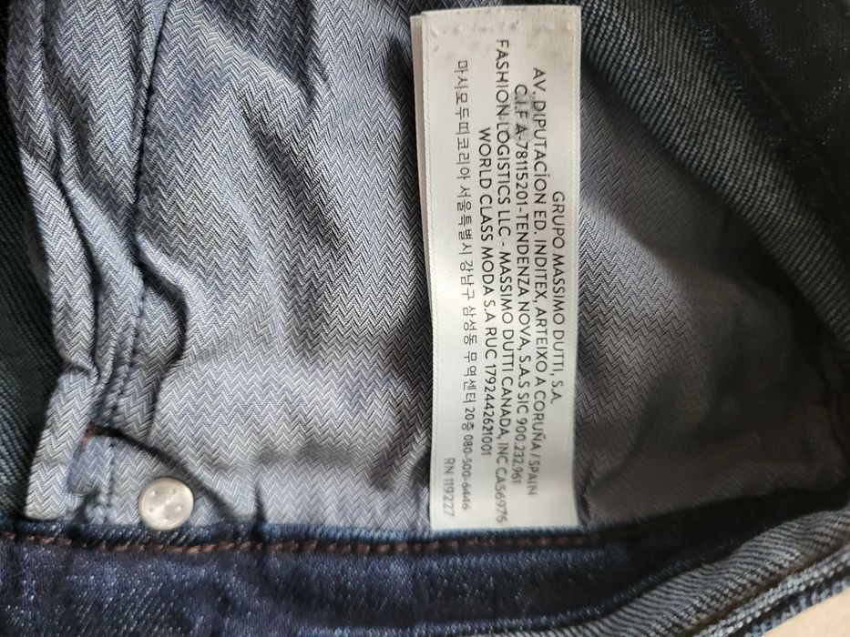 Męskie jeansy Massimo Dutti rozm EU 42