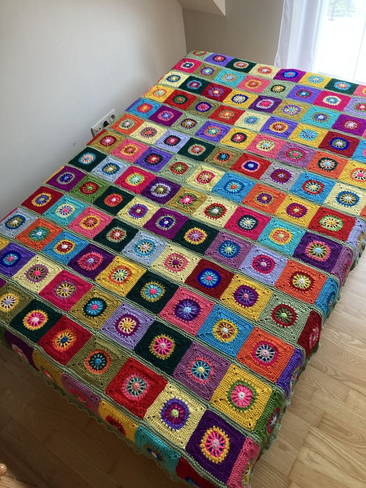 Narzuta hand made, szydelko bajkowe klimaty