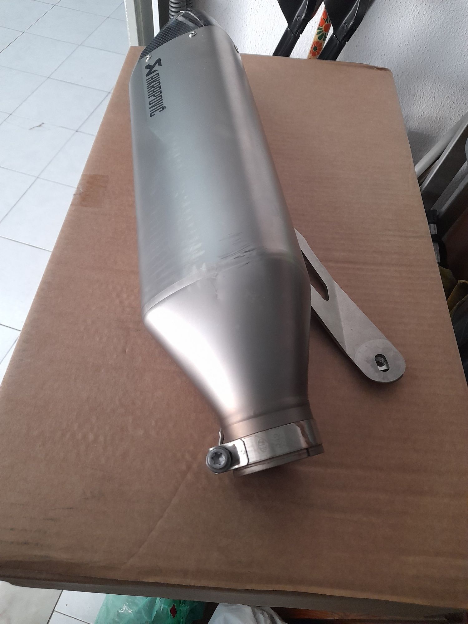 Ponteira akrapovic para BMW s1000 RR a partir d 2018 PREÇO ATÉ DOMINGO