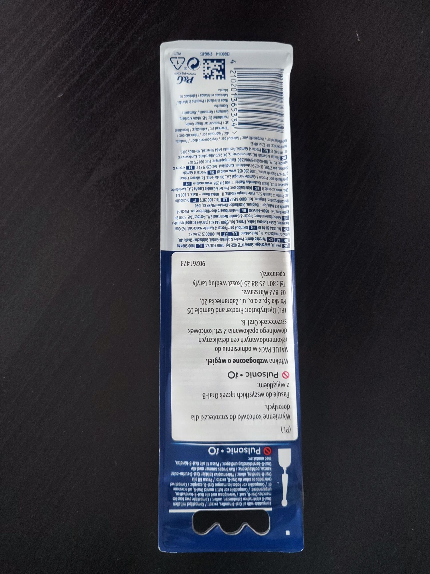 Końcówka do szczoteczki oral-b