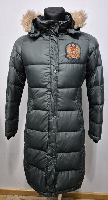 POLO RALPH LAUREN roz. M damski płaszcz Premium puchowy