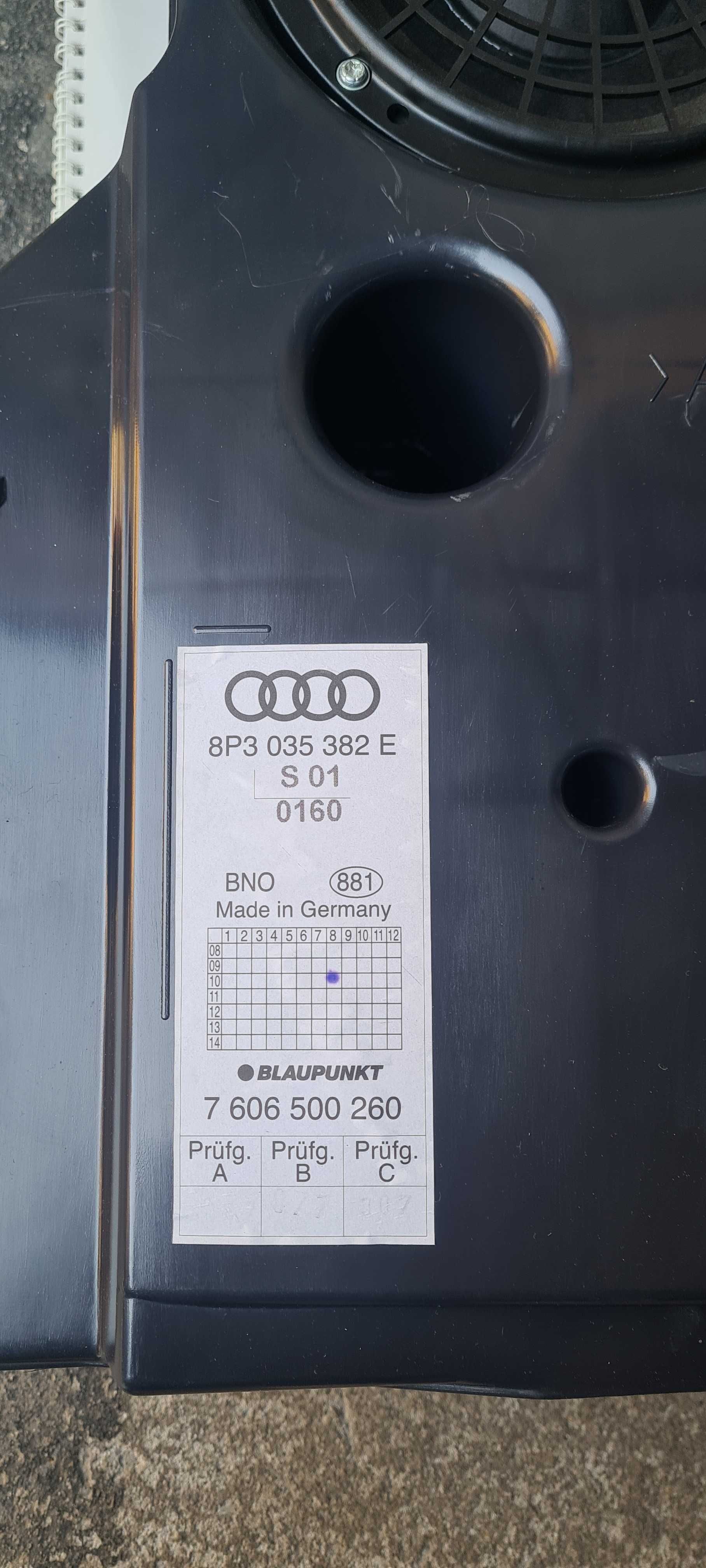 Nagłośnienie Blaupunkt Audi A3 8P