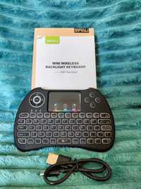 bezprzewodowa klawiatura Mini Wireless Backlight Keyboard firmy Opau.