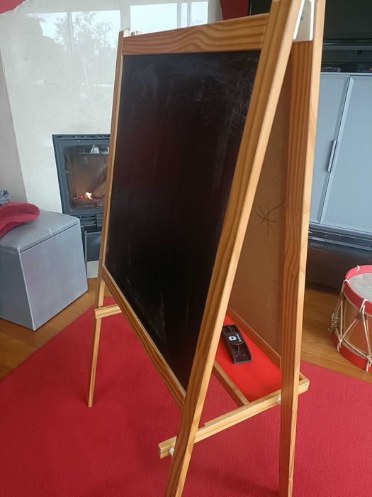 Quadro de giz e marcador