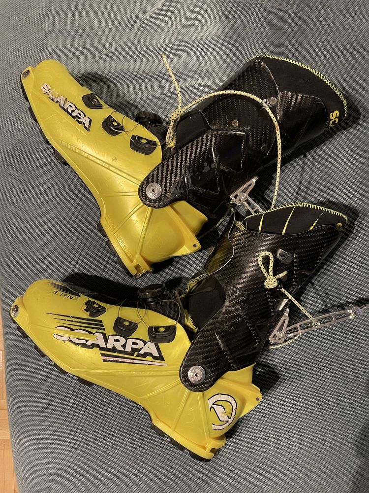 Buty zawodnicze Scarpa Alien 1.0 (carbon), r. 28 (skorupa 27/28 DX)