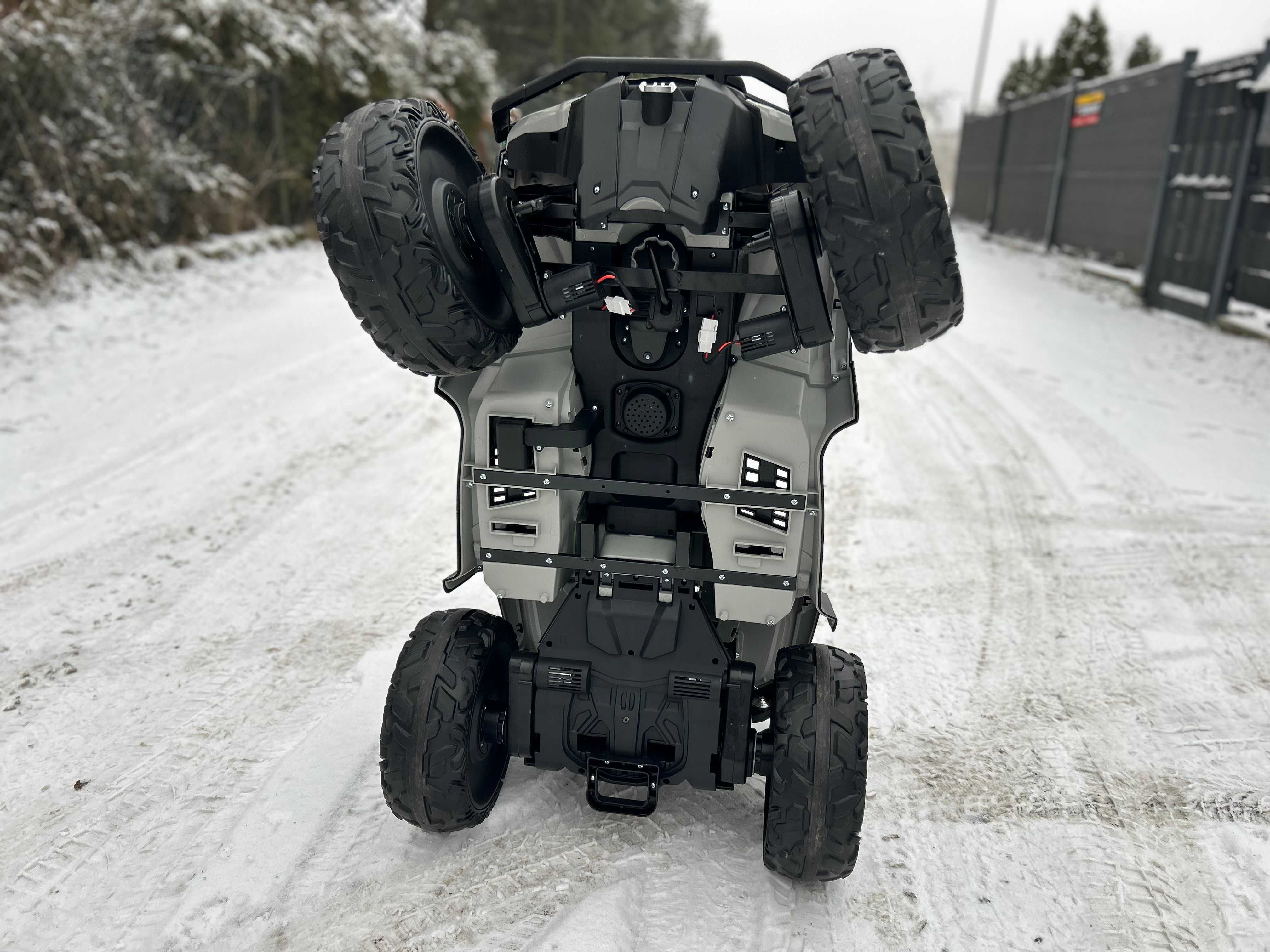 Quad Outlander 800W 24V 4x4 AUTO akumulator elektryczny 2os. dzieci