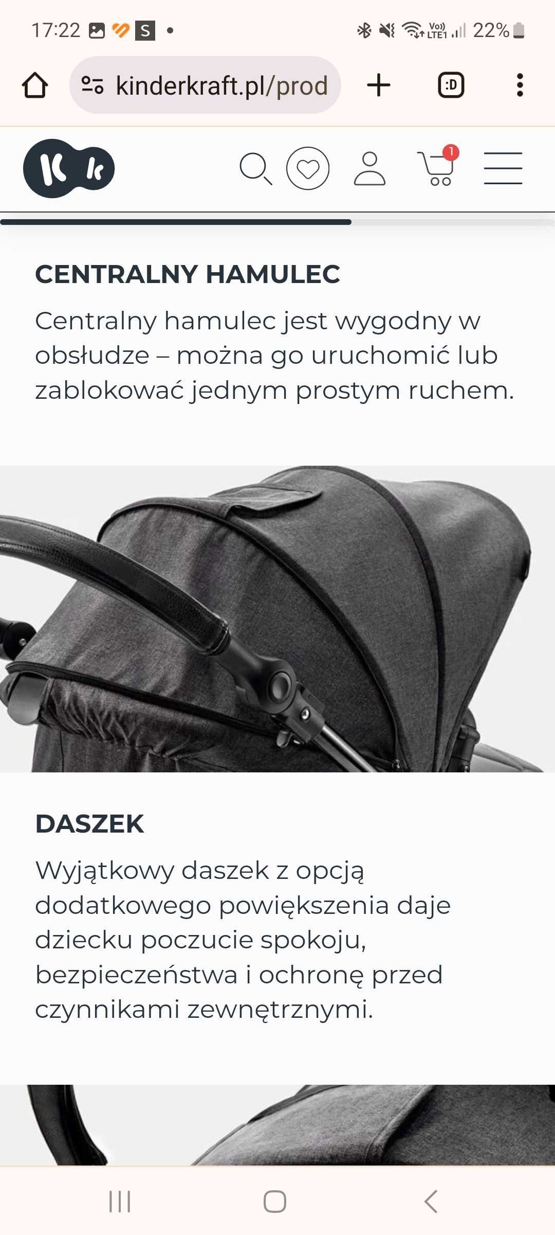 Wózek dzieciecy 3w1