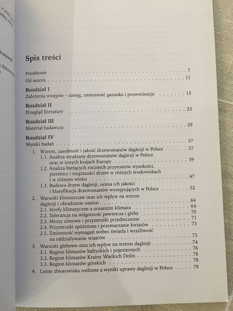 Daglezja w lasach Polski leśnictwo dendrologia